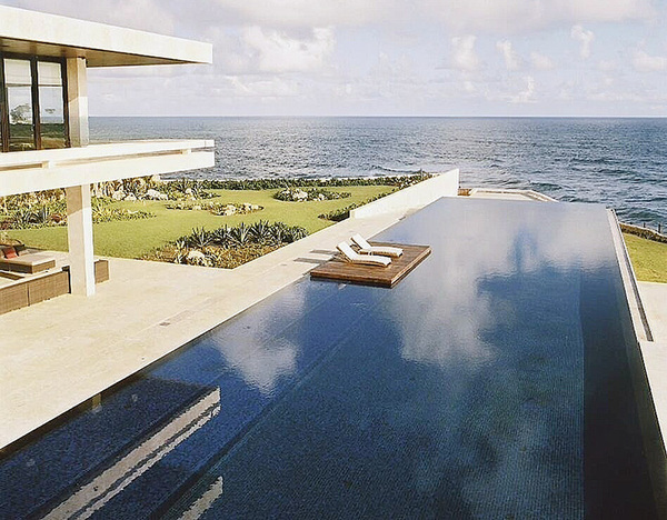 景点网红镜面泳池