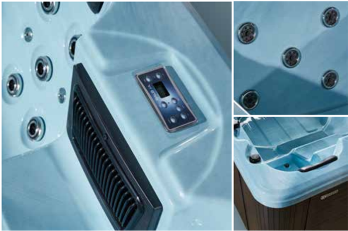 民宿亚克力一体豪华泳池